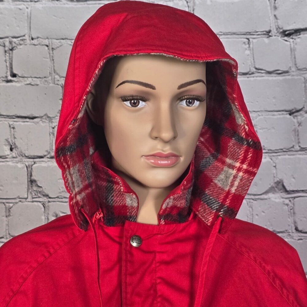 Woorich Vintage Red Hooded Jacket, Women's Medium